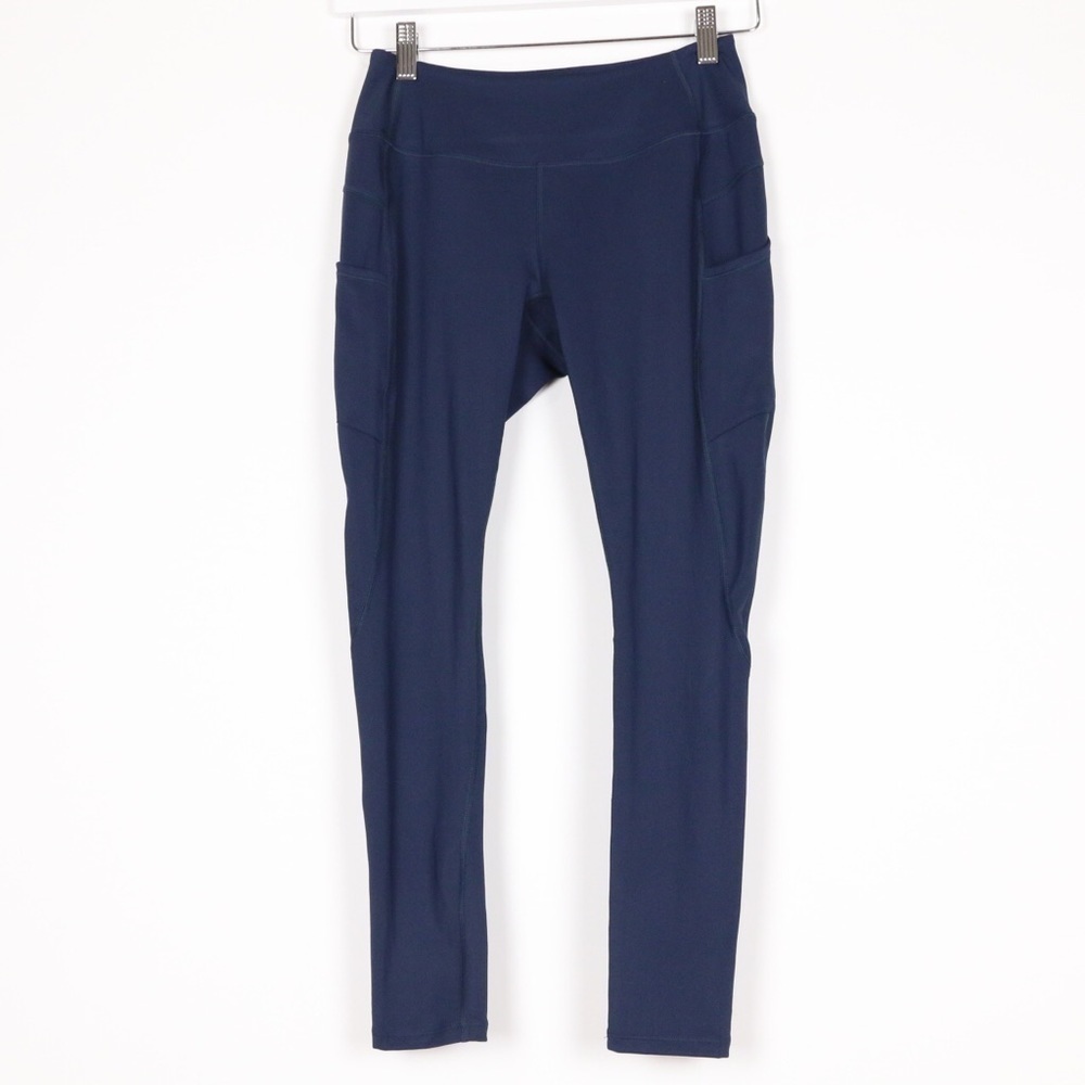 Handful Wi-Thi Mid-Rise Pocketed Legging Navy